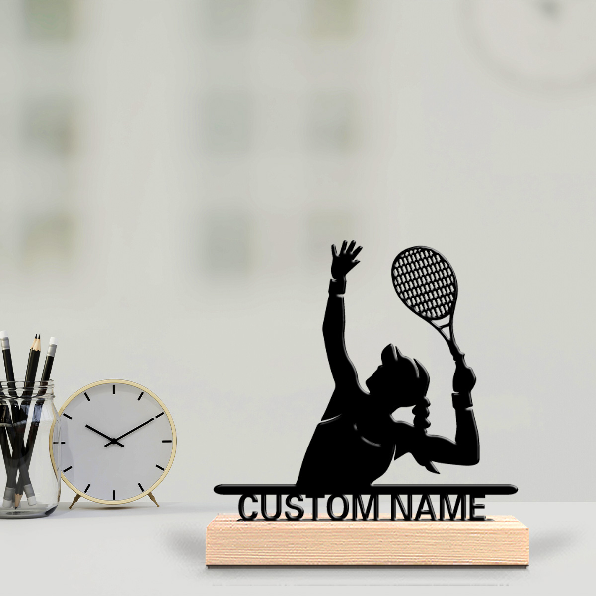 Badminton Fun - 1 قطعة متعة شخصية مخصصة الريشة