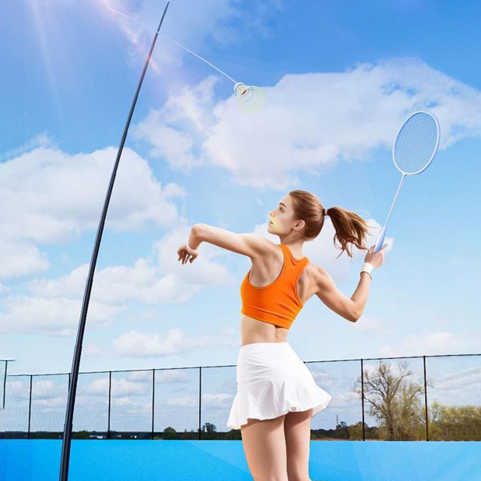 جهاز تدريب الريشة الطائرة الفر - مراجعة Badminton Kids وسعره