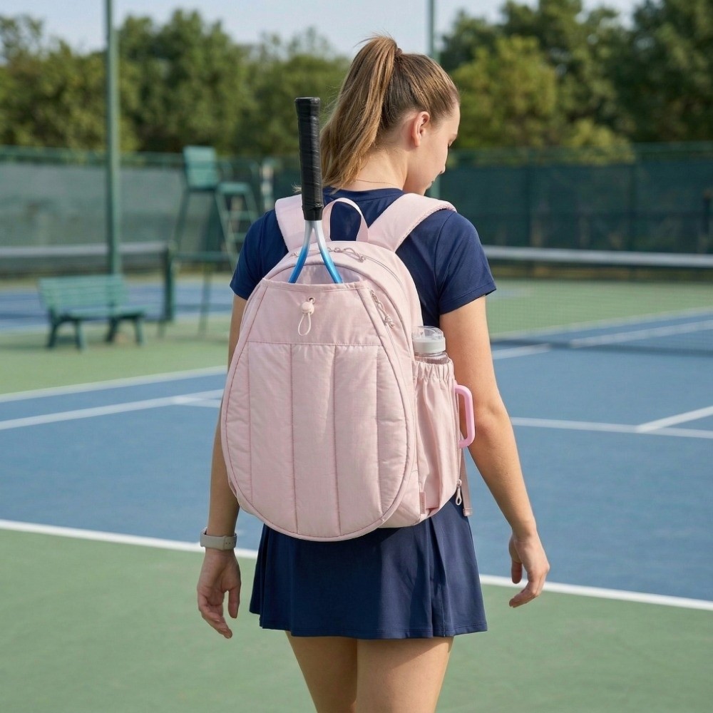 حقيبة ظهر للتنس كبيرة السعة قا - مراجعة Backpack Racket Bag وسعره