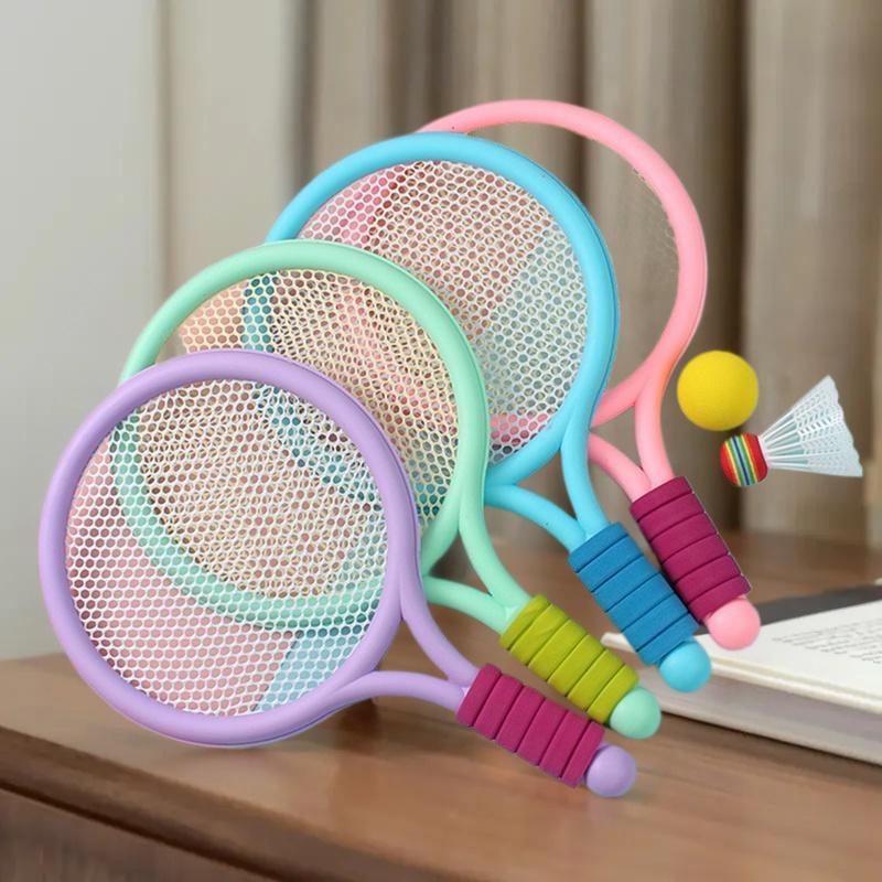 مجموعة واحدة من مضارب التنس وا - مراجعة Badminton Kids وسعره