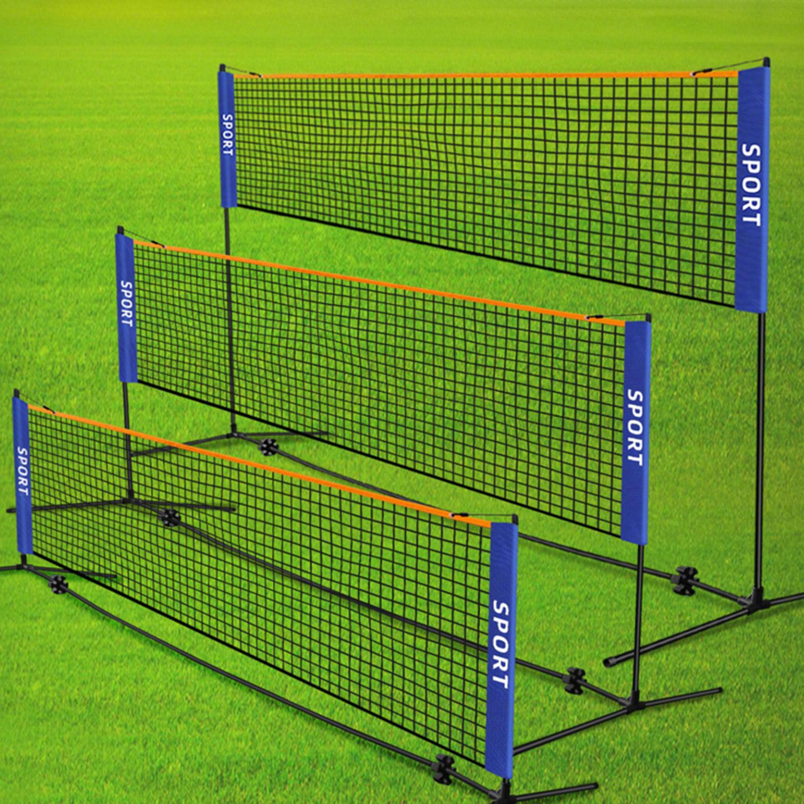 شبكة كرة الريشة قابلة لتعديل ا - مراجعة Badminton Net وسعره