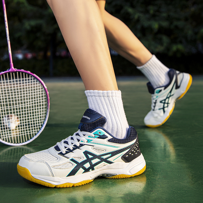 جديد الذكور أحذية رياضية رجالي - مراجعة Badminton Footwork وسعره