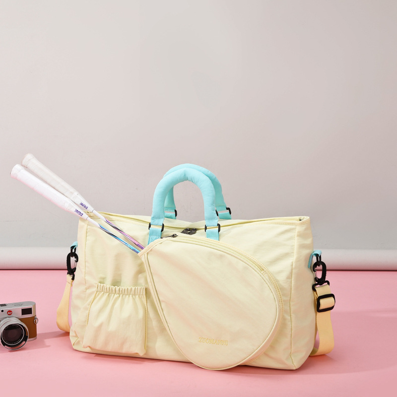 حقيبة مضرب تنس وريشة بولينج 36 - مراجعة Backpack Racket Bag وسعره