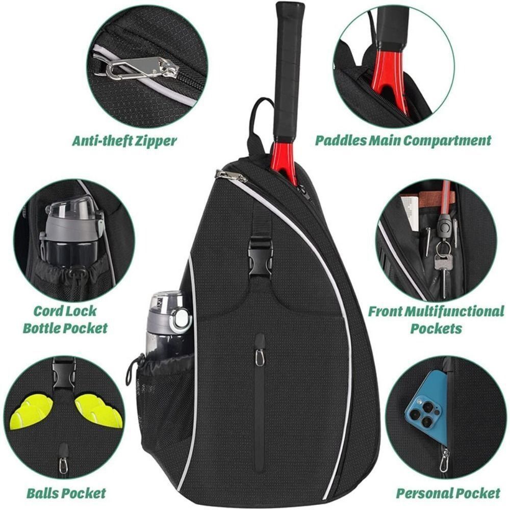 حقيبة ظهر لمضارب البيكلبول بسع - مراجعة Backpack Racket Bag وسعره