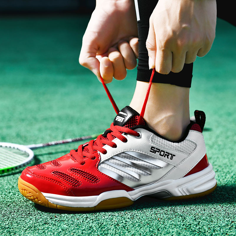 أحذية تنس وريشة طائرة احترافية - مراجعة Badminton Footwork وسعره